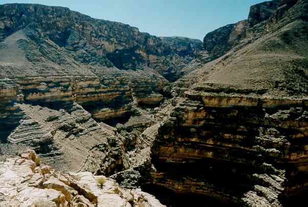 Split of canyon